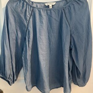 Liverpool Women's Denim Blue Blouse